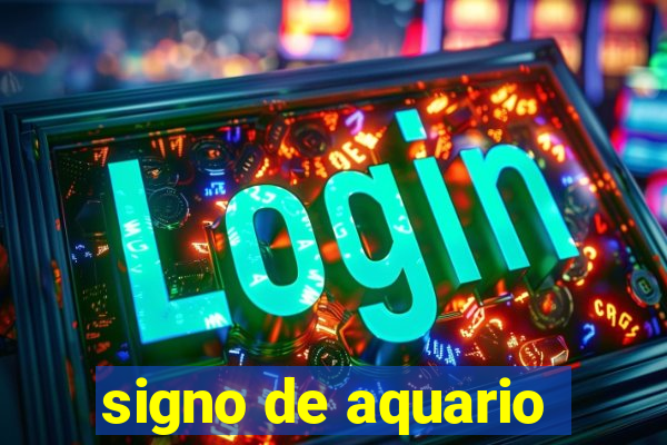 signo de aquario